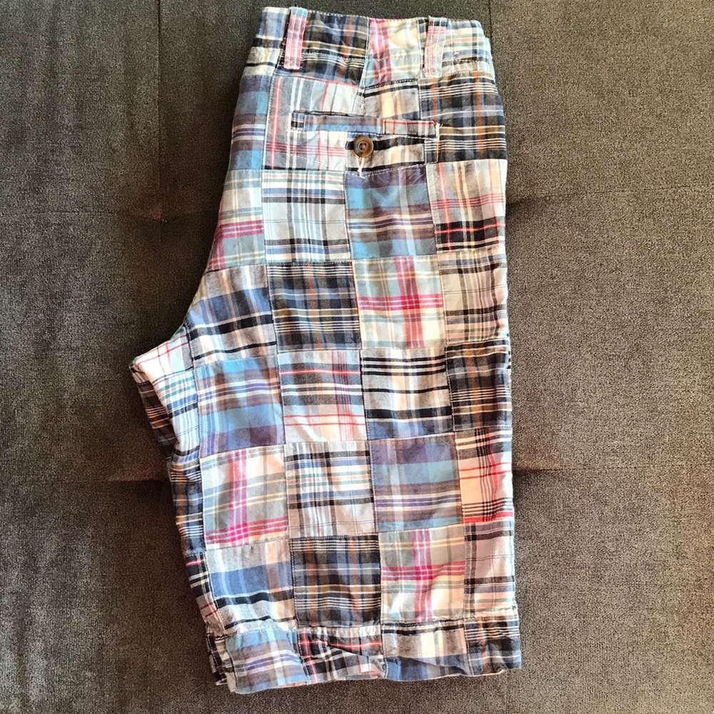 Merona Patchwork Bermuda Length Shorts
